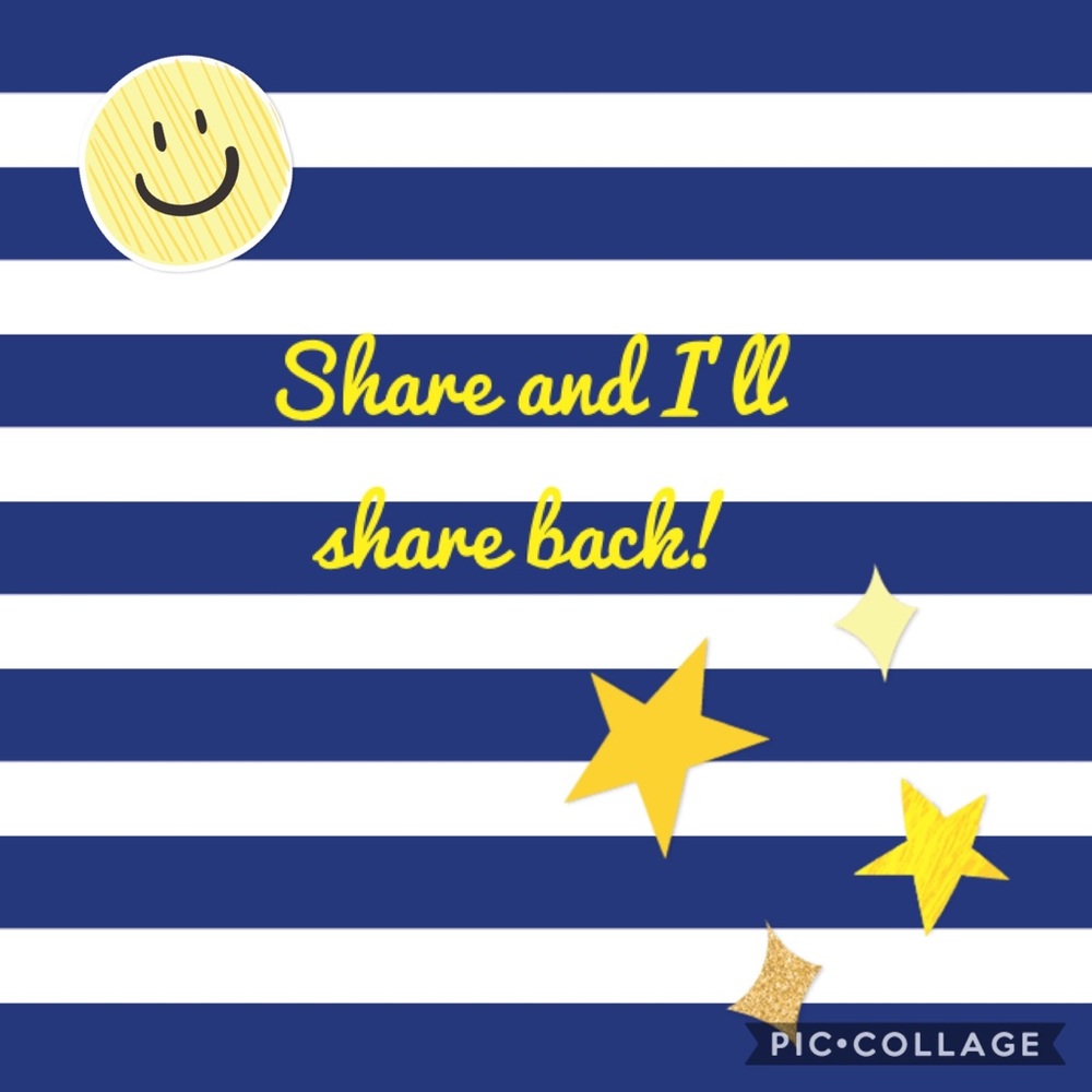 💫 Share for a share back! 💫